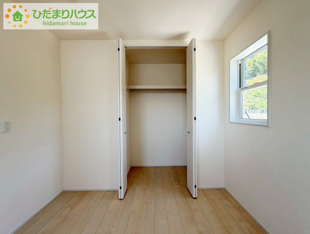 いわき市仁井田寺前1期　新築戸建　1号棟の収納|洋室B　収納