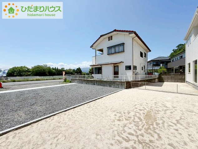 いわき市仁井田寺前1期　新築戸建　1号棟の庭|小学校が近く、お子様の通学も安心ですね☆彡
