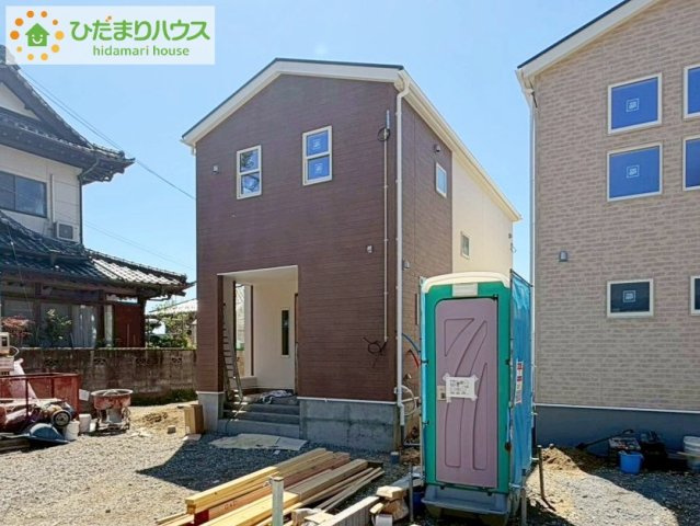 いわき市仁井田寺前1期　新築戸建　1号棟の外観|平日・お仕事終わりに少しだけみたい！そんな方も大歓迎です♪お気軽にお問合せください