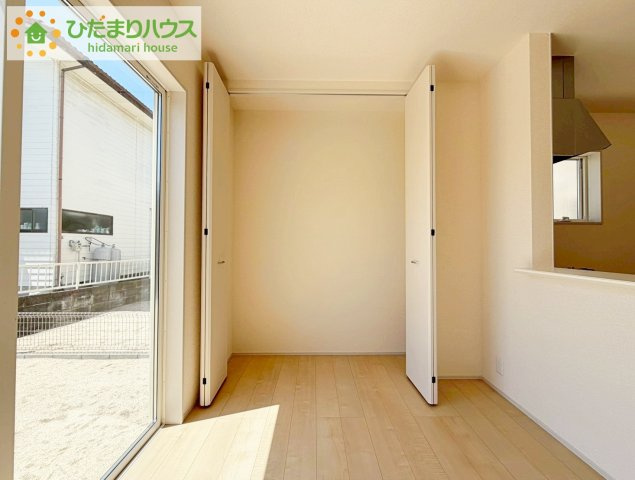 いわき市仁井田寺前1期　新築戸建　1号棟の収納|掃除機や買い溜めしたい日用品をしまうのに便利です！