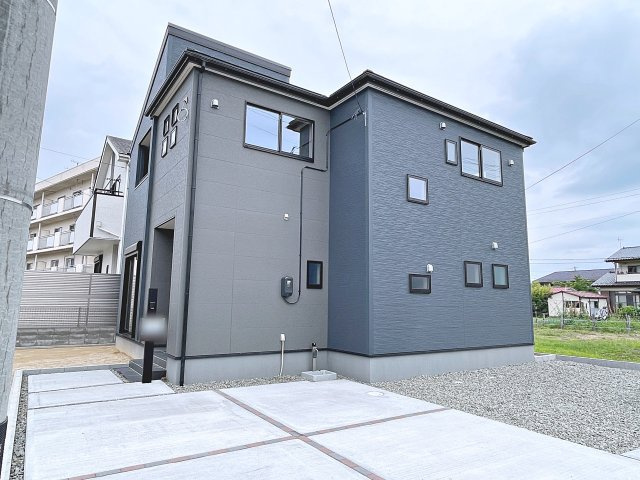 新築戸建・新築建売　郡山市横塚6丁目第7　芳賀小・第四中の外観|小中学校まで徒歩5分でお子様の通学も安心です！子育て世代にもおすすめの物件！