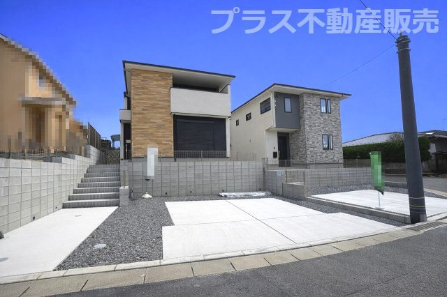 【外観】 | 大野城市南ケ丘2丁目3期　1号棟（全2棟）【仲介手数料無料・0円】 | 完成しました。物件内部もご見学頂けます。プラス不動産販売にお任せ下さい。