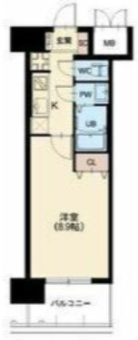 【間取り】 | スプランディッド京橋EAST