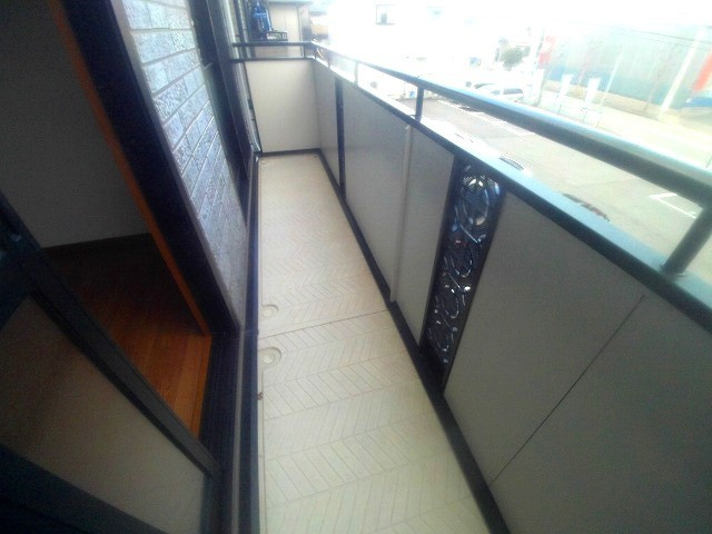 神戸市西区小山１丁目の一戸建てのバルコニー