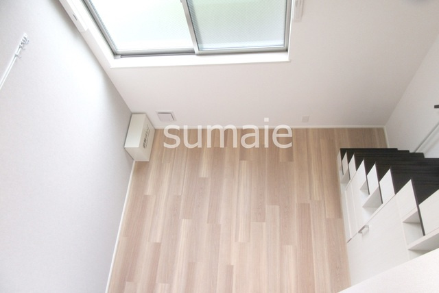 リアンジュ小岩の寝室|ロフトから見たお部屋です。