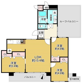 【間取り】 | ベルザ多摩センター