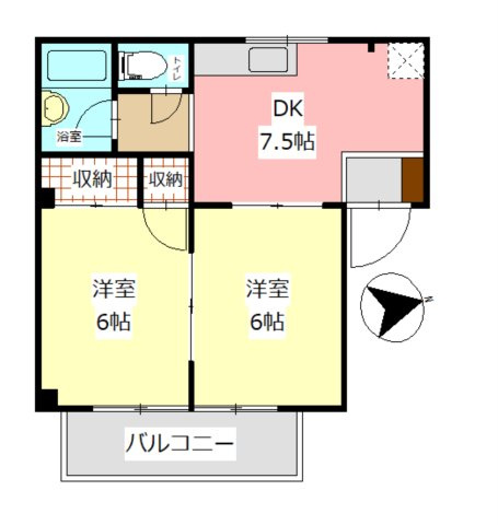 ドリーミーヒルズ長谷川の間取り