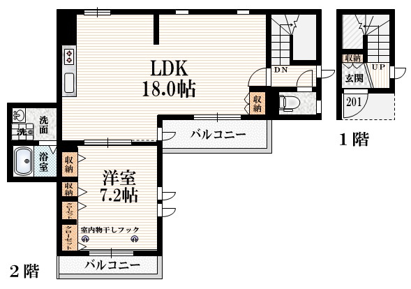 Ｆａｍｉｌｌｅの間取り