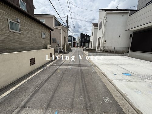 【前面道路含む現地写真】 | 【仲介手数料０円】相模原市中央区陽光台3期　新築一戸建て　全2棟 | 【仲介手数料０円】相模原市中央区陽光台3期　新築一戸建て　全2棟