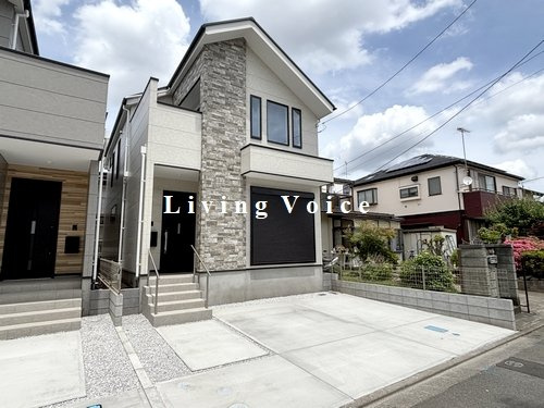 【外観】 | 【仲介手数料０円】相模原市中央区陽光台3期　新築一戸建て　全2棟 | 1号棟【仲介手数料０円】相模原市中央区陽光台3期　新築一戸建て　全2棟
