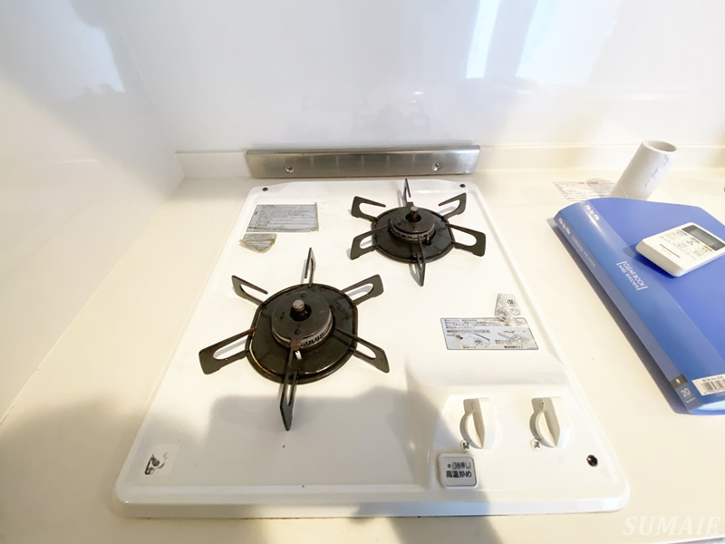 ルミナスフラットのキッチン|2口コンロです☆