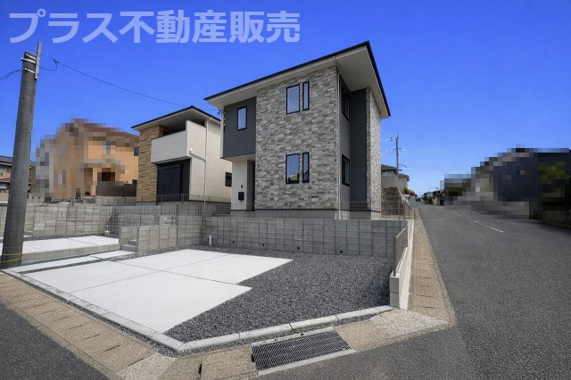 【外観】 | 大野城市南ケ丘2丁目3期　2号棟（全2棟）【仲介手数料無料・0円】 | 完成しました。物件内部もご見学頂けます。プラス不動産販売にお任せ下さい。