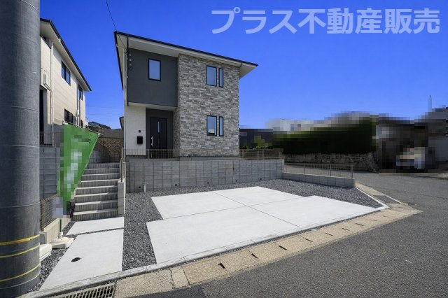 【外観】 | 大野城市南ケ丘2丁目3期　2号棟（全2棟）【仲介手数料無料・0円】 | 現地写真。同じ物件を見るなら、プラス不動産販売にお任せ下さい。