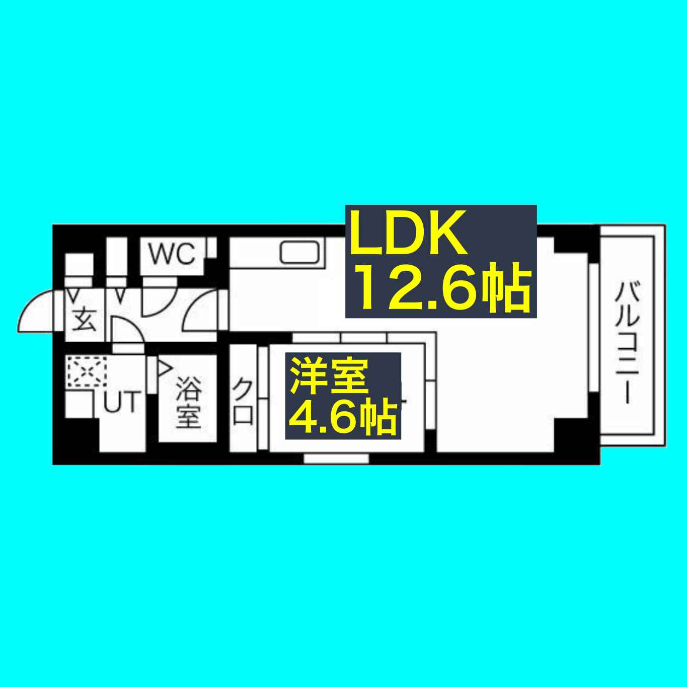 GRANDUKE松原cuoreの間取り