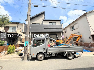【前面道路含む現地写真】 | 府中市分梅町5丁目　新築戸建　全1棟