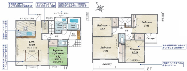 【間取り】 | 府中市分梅町5丁目　新築戸建　全1棟