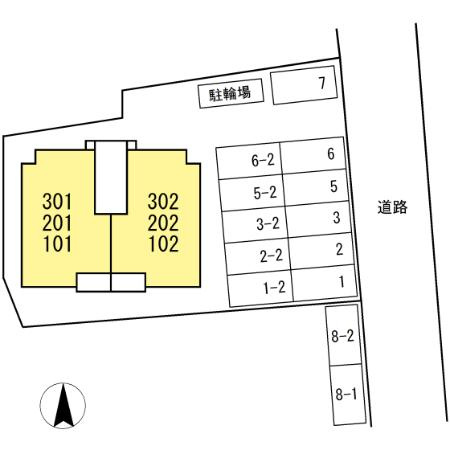 ピュアステージⅢの区画図