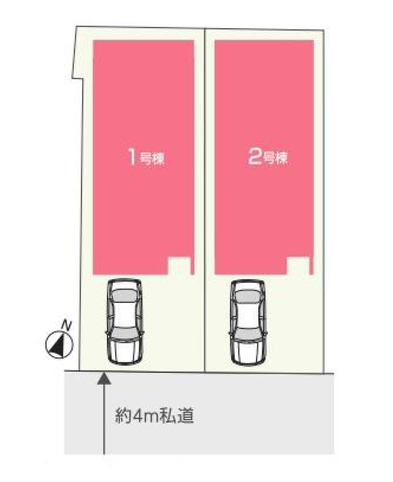 北区赤羽西3丁目　新築戸建　残1棟の区画図|区画図

現地ご見学希望・資料請求などお気軽にお問い合わせ下さい！
03-5990-5201
