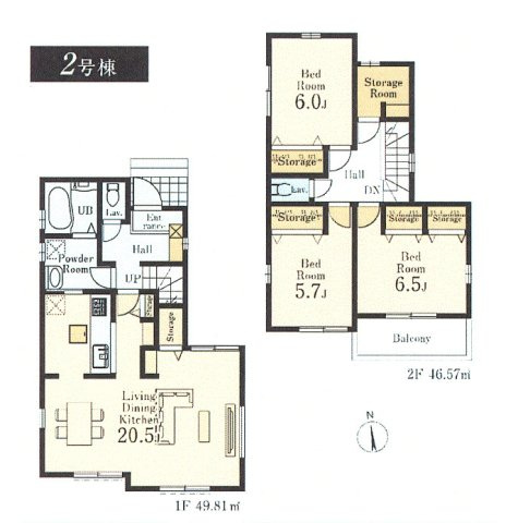 あきる野市上代継　新築戸建全6棟