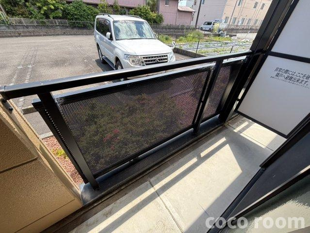 カーサフェリーチェのバルコニー