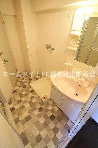 大阪市鶴見区今津中１丁目の賃貸マンションの洗面所
