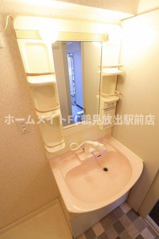 大阪市鶴見区今津中１丁目の賃貸マンションの独立洗面台