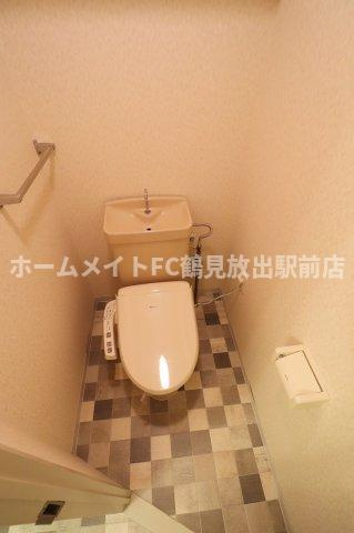 大阪市鶴見区今津中１丁目の賃貸マンションのトイレ