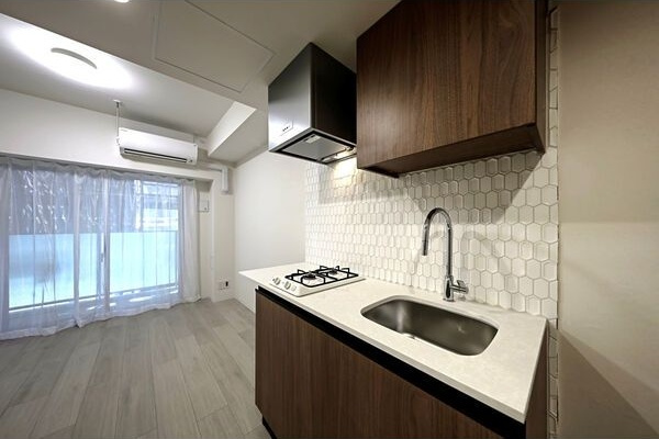 デュオフラッツ鶴舞のキッチン