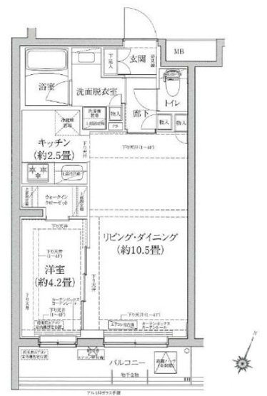 【間取り】 | アイル　プレミアム東京上石神井