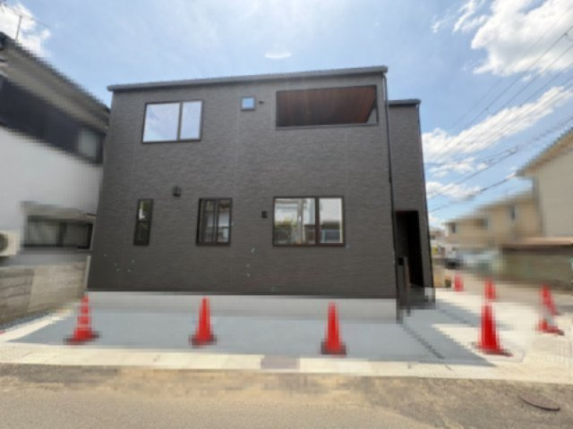 向日市寺戸町向畑の前面道路含む現地写真|駐車２台可能です！！
