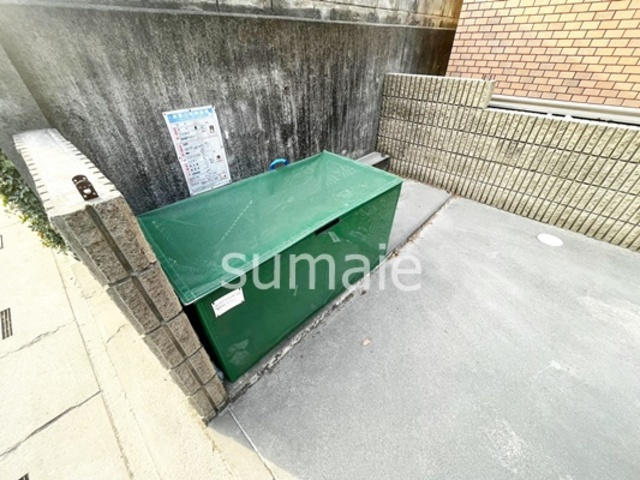 パークサイド土呂のセキュリティ|敷地内ゴミ置き場