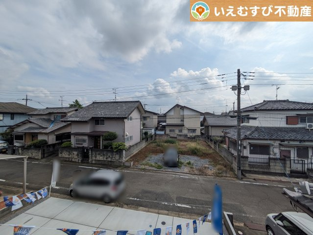 BLOOMING GARDEN　深谷市岡里の展望|高い建物が無く開放感のある展望
バルコニーからの展望も開けていて閑静な住宅地が望めます。日当りも良いですね♪