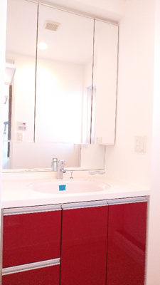 【独立洗面台】 | プライムアーバン久米川 | ※同タイプ参考写真　1103洗面台はネイビーです