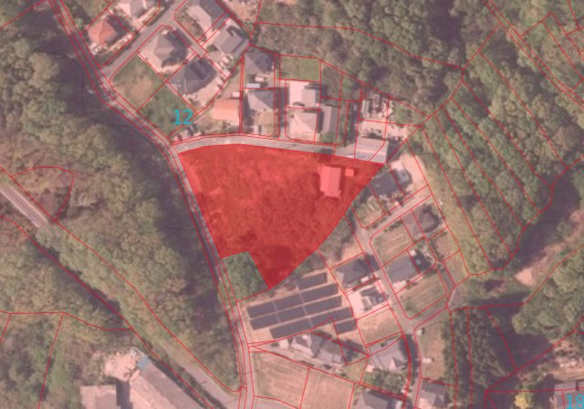 山田町西山【992坪】の土地図