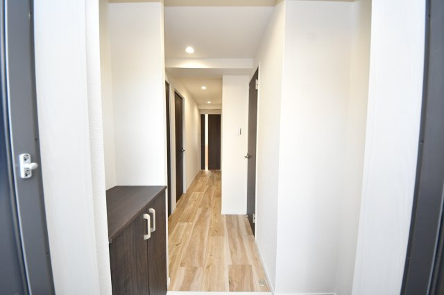 Bergamotto三萩野の玄関