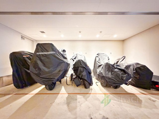 【駐車場】 | ブランズ麻布狸穴町 | バイク置き場