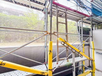 【展望】 | ブランズ麻布狸穴町 | バルコニーからの眺望　※大規模修繕工事中　当日のご見学、可能です！お気軽にお問い合わせください！※0120-133-468