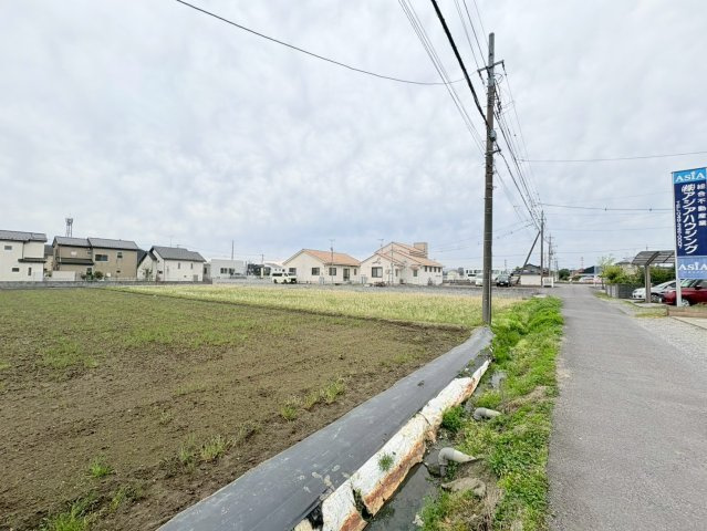 川越市寺山　建築条件なし売地　東武東上線『川越駅』バス　【山田小学区】の外観