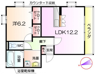 【間取り】 | リヴィエール諏訪森