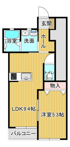 【間取り】 | シェルメール庭瀬