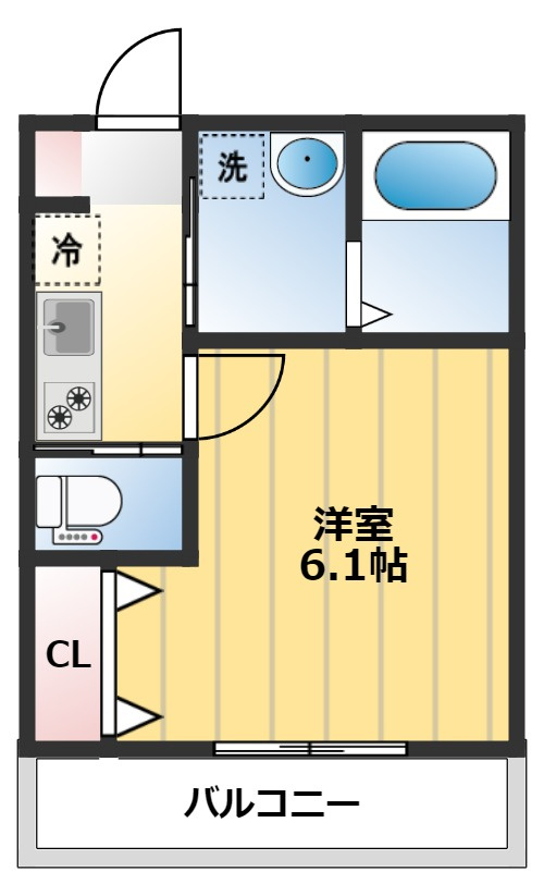 キャメル川越南通町の間取り