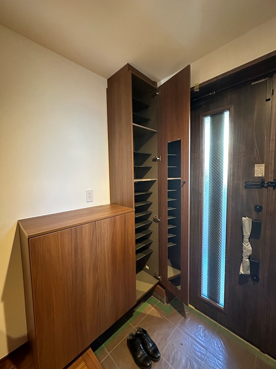 荻窪戸建の玄関