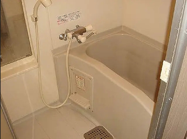 南長崎ハイツの洗面所