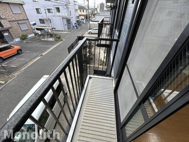 クレール高師浜のバルコニー