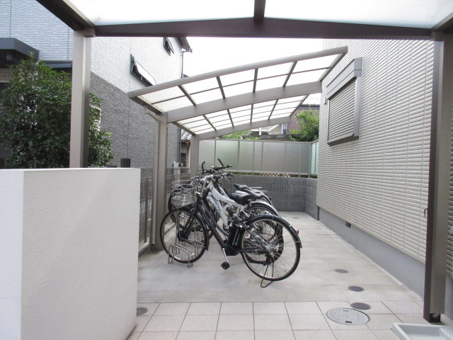 BonheurChouette Nordのその他共用部分|自転車置き場の雰囲気