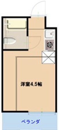 レーヴ国分寺の間取り