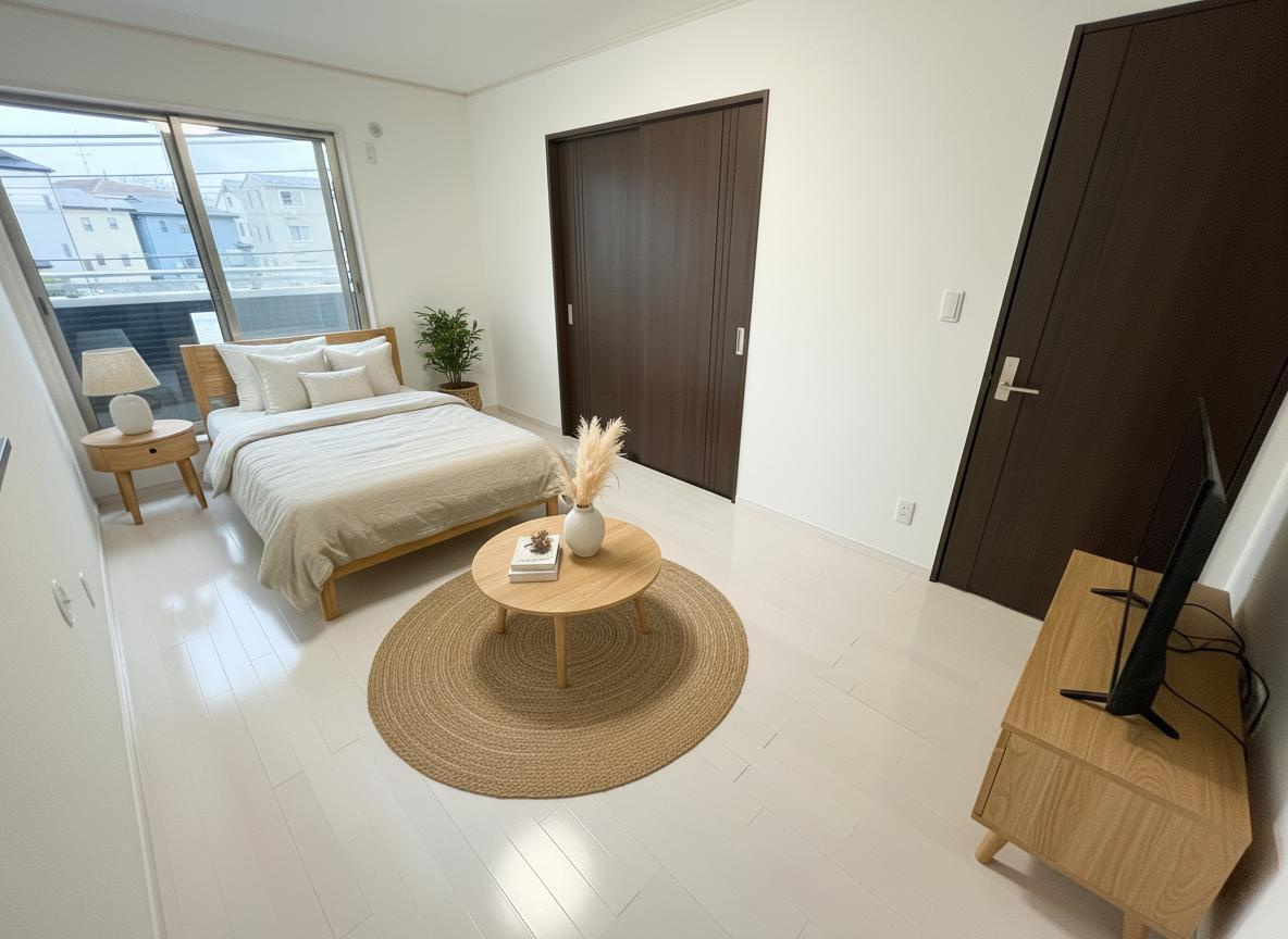所沢市東狭山ヶ丘2丁目中古戸建の洋室|7.5帖の広々洋室はクローゼット2か所完備です♪