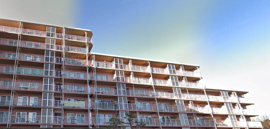 恒陽狭山マンションの外観|外はこのようになっています