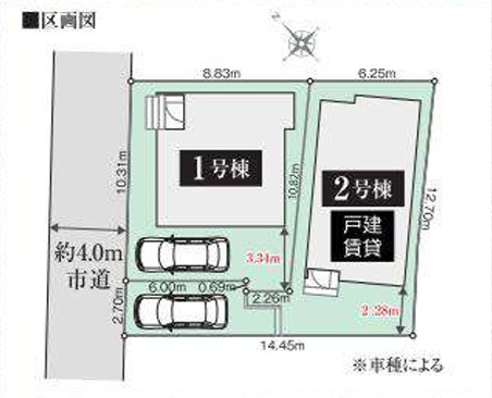 【区画図】 | 千葉市若葉区桜木北１丁目