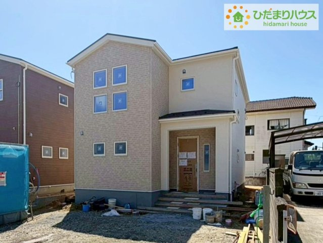 いわき市仁井田寺前1期　新築戸建　2号棟の外観|スタイリッシュな外観です(^^)/